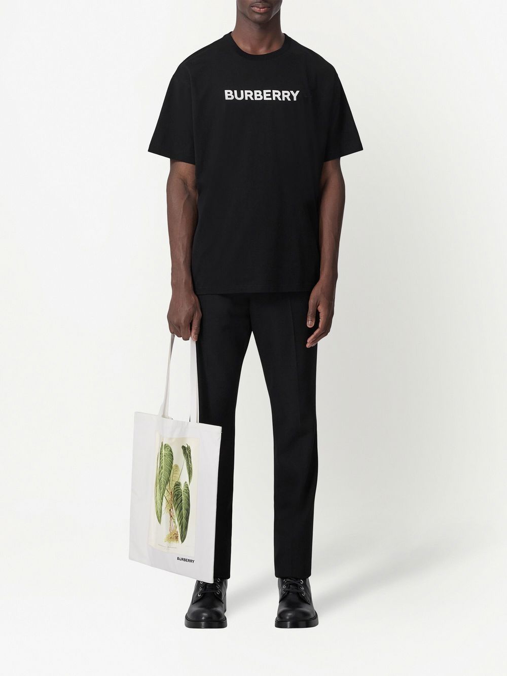 BURBERRY BLACK LOGO TSHIRT