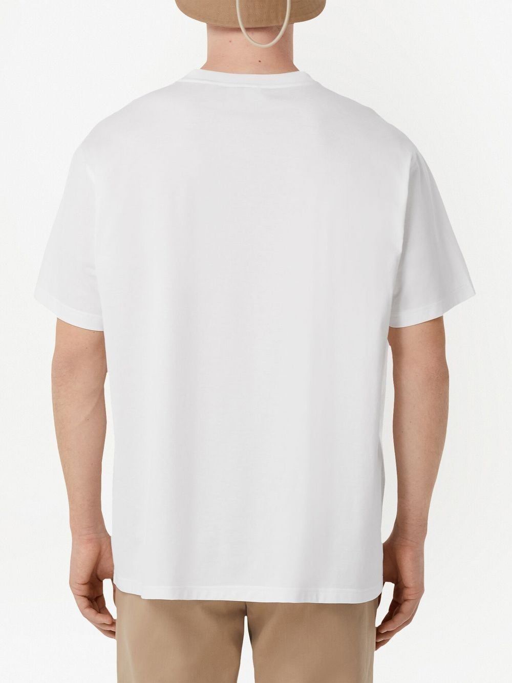 BURBERRY LOGO WHITE T-SHIRT