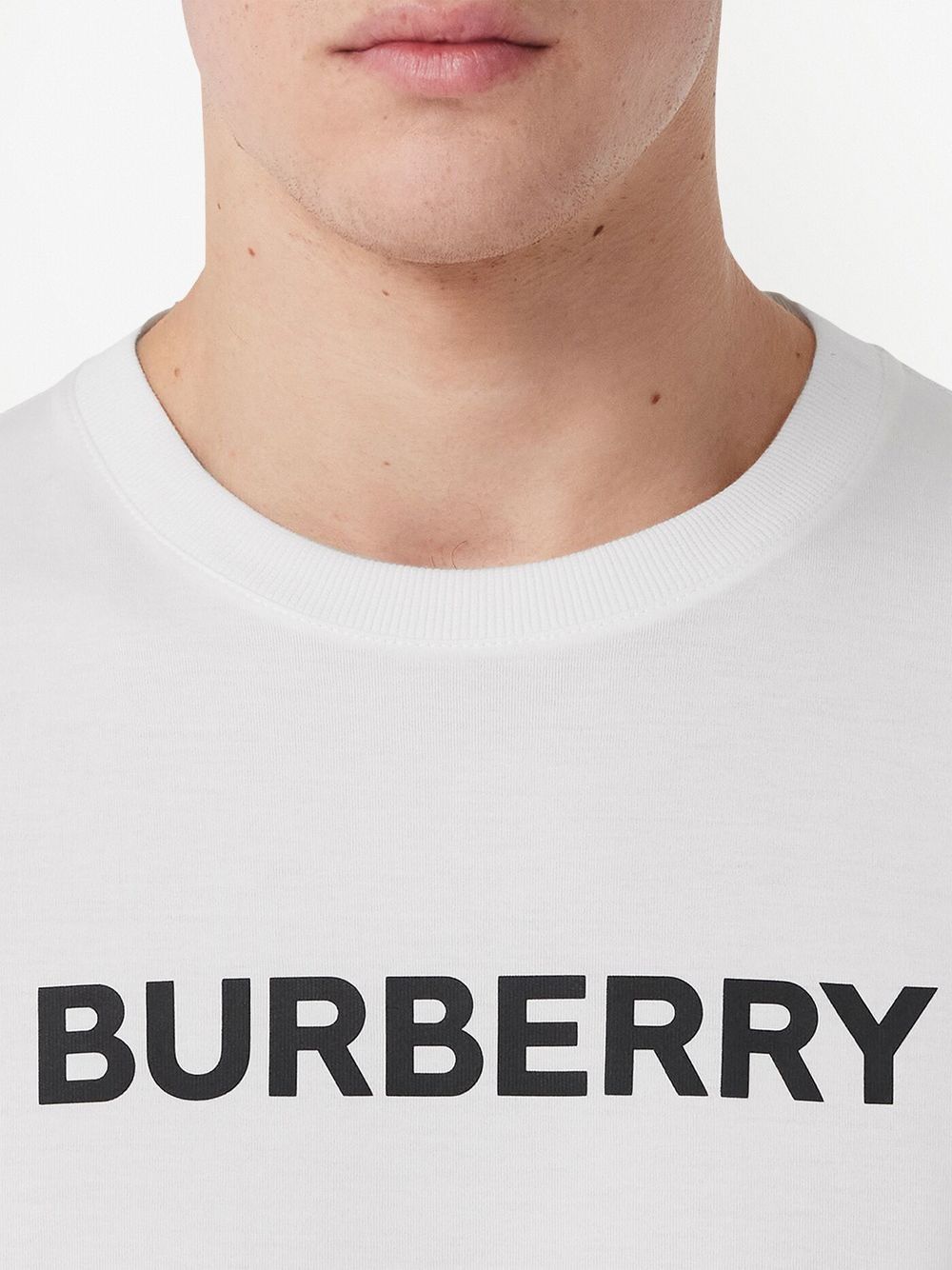 BURBERRY LOGO WHITE T-SHIRT