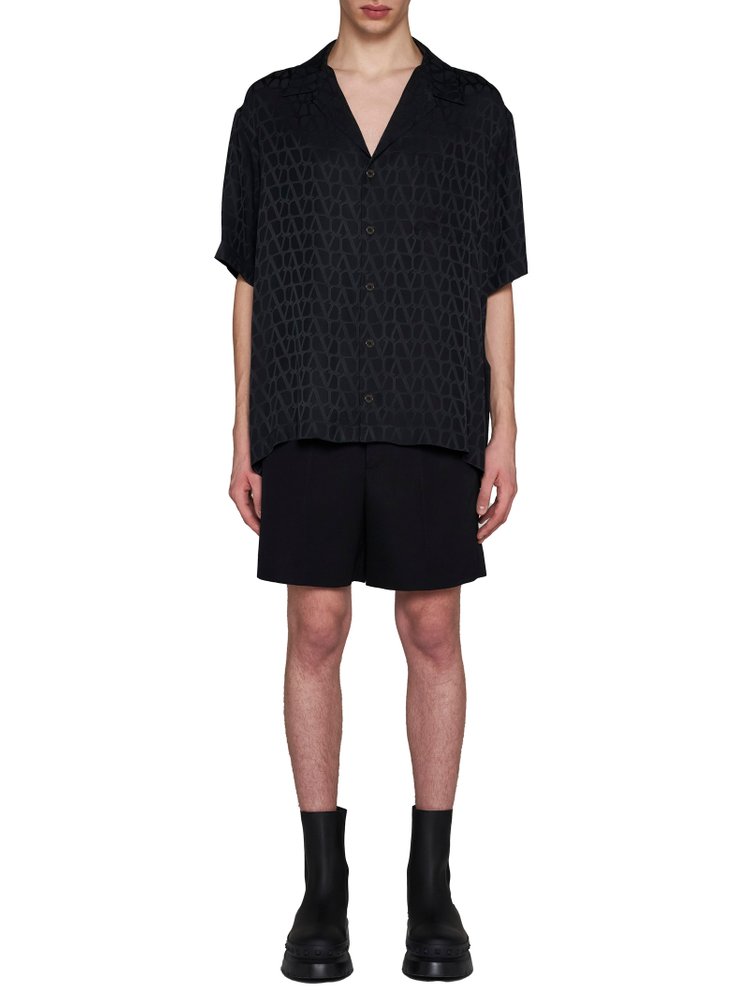 VALENTINO Toile Iconographe Short-Sleeved Shirt