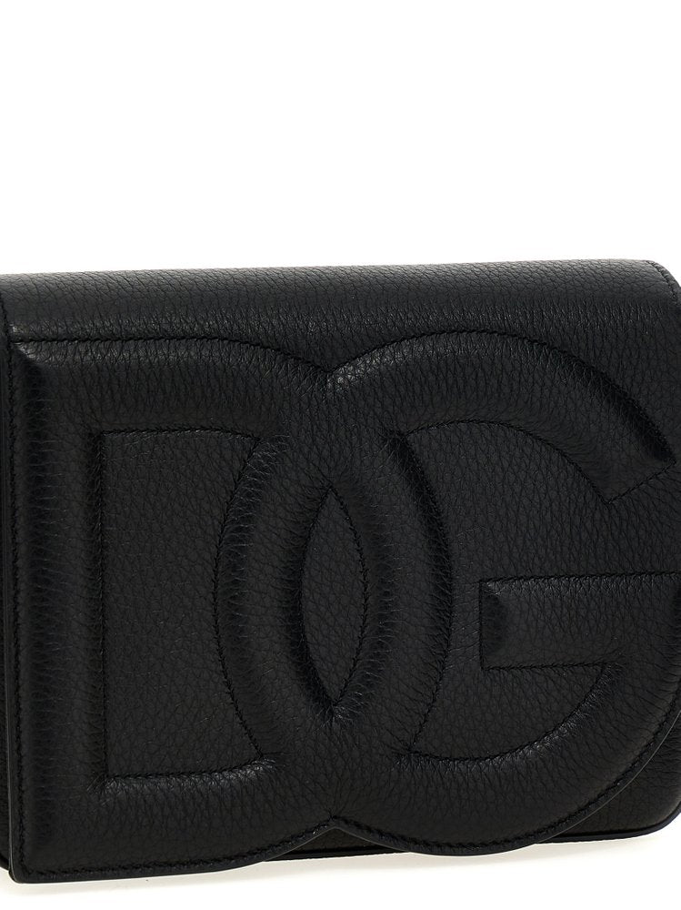 DOLCE & GABBANA Medium DG Logo Crossbody Bag