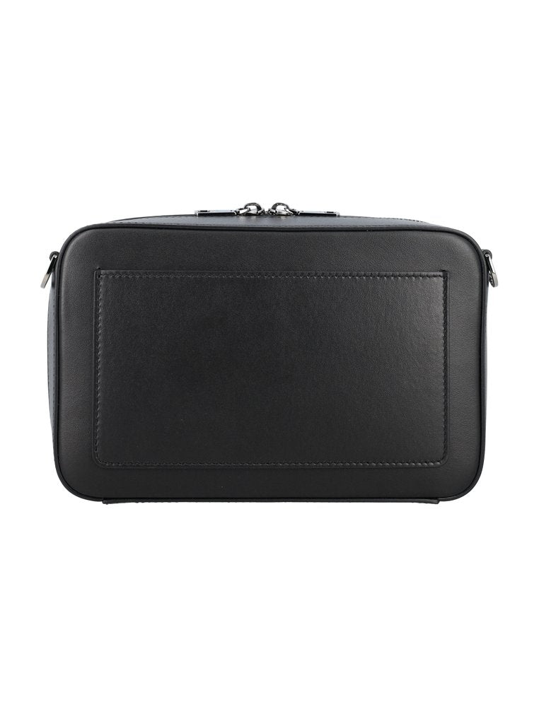 DOLCE & GABBANA Logo-Embossed Zipped Shoulder Bag