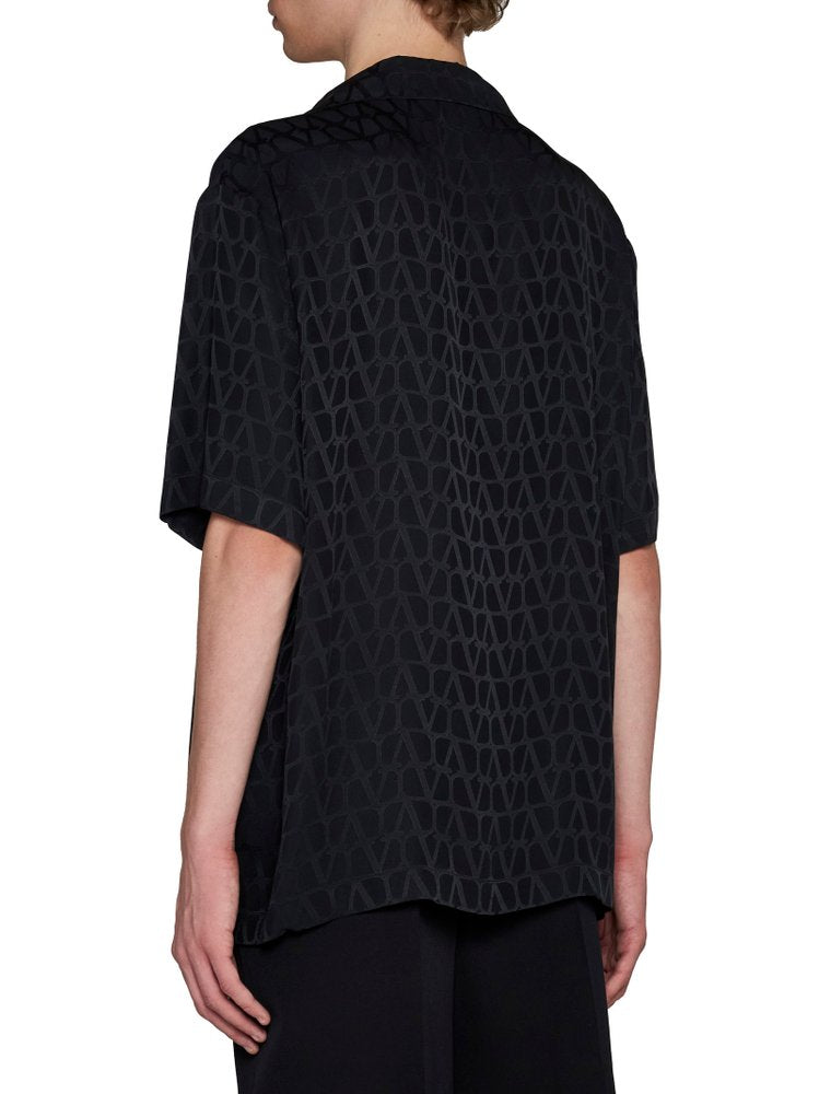 VALENTINO Toile Iconographe Short-Sleeved Shirt
