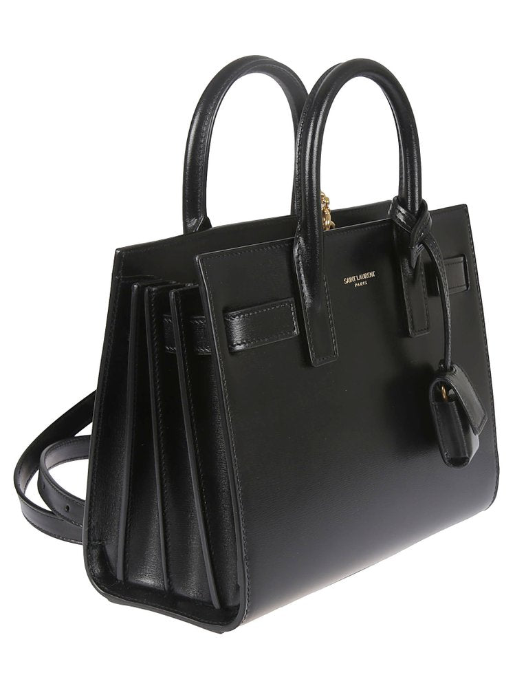 SAINT LAURENT Classic Sac De Jour Nano Tote Bag