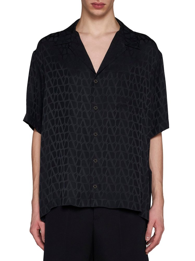VALENTINO Toile Iconographe Short-Sleeved Shirt
