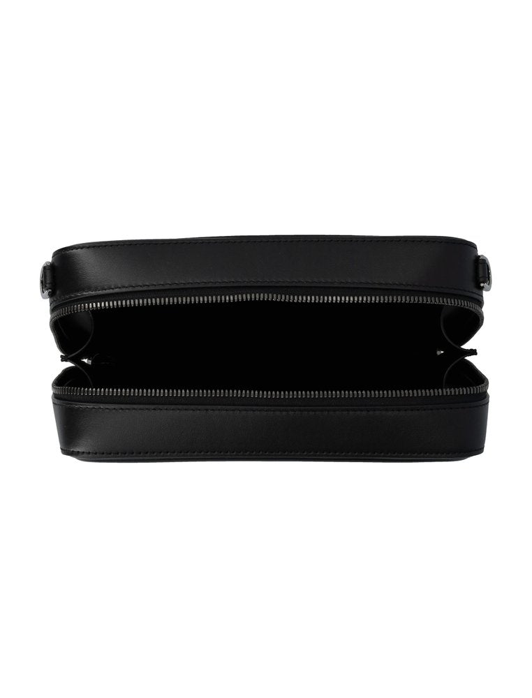 DOLCE & GABBANA Logo-Embossed Zipped Shoulder Bag