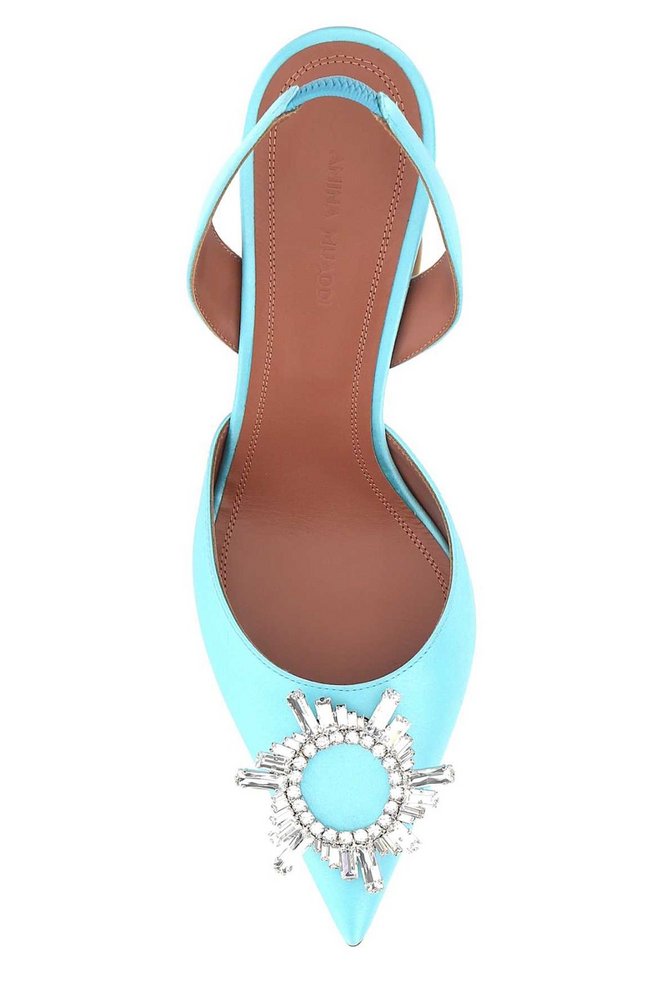Amina Muaddi Begum Slingback Pumps