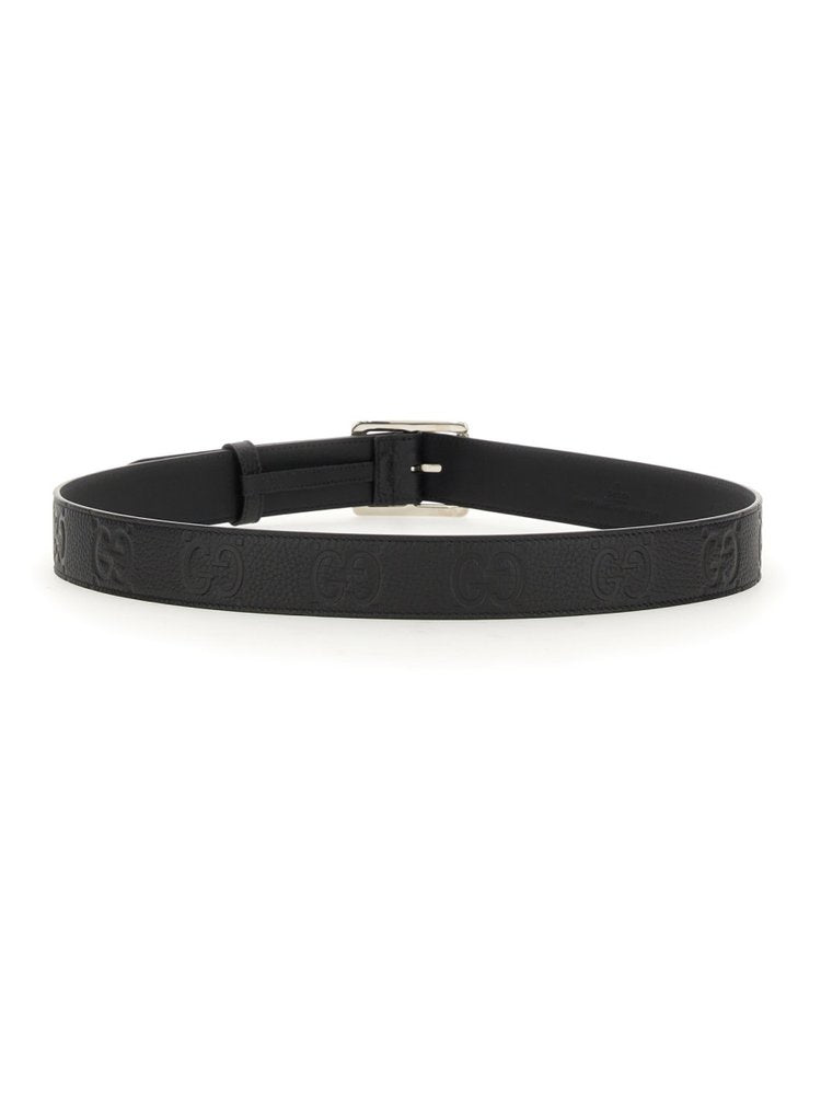 Gucci GG Embossed Buckle Belt