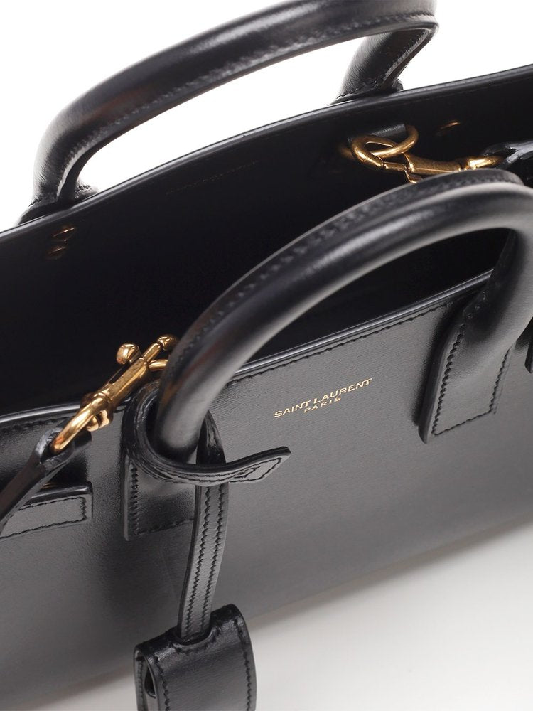 SAINT LAURENT Classic Sac De Jour Nano Tote Bag