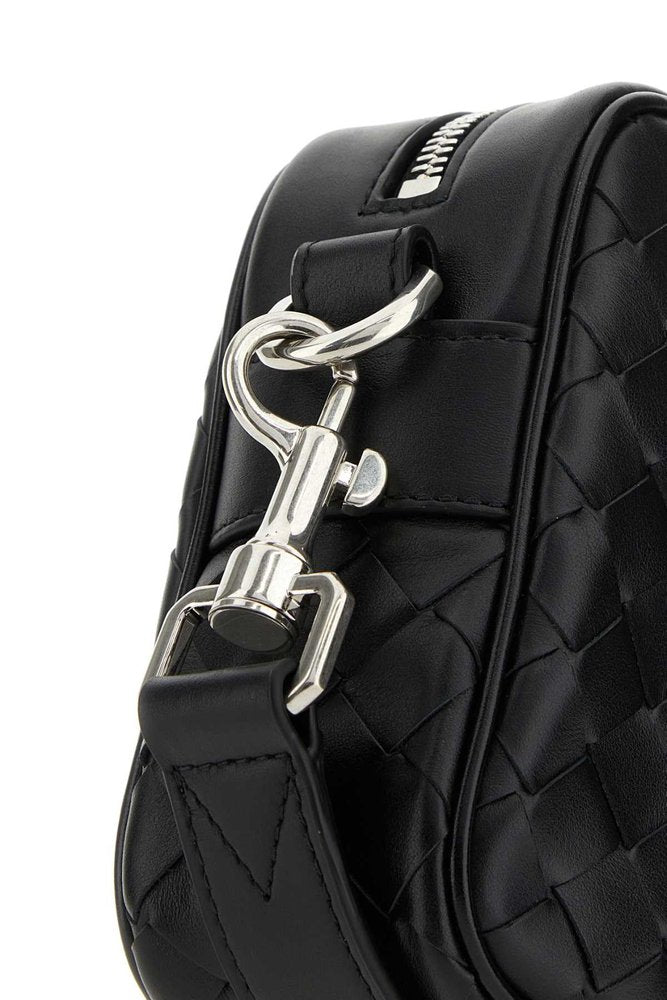 BOTTEGA VENETA Intreccio Zip Around Messenger Bag