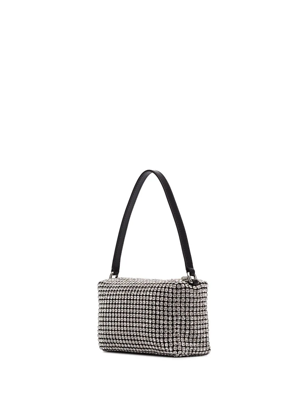 ALEXANDER WANG medium Wangloc rhinestone-embellished clutch bag