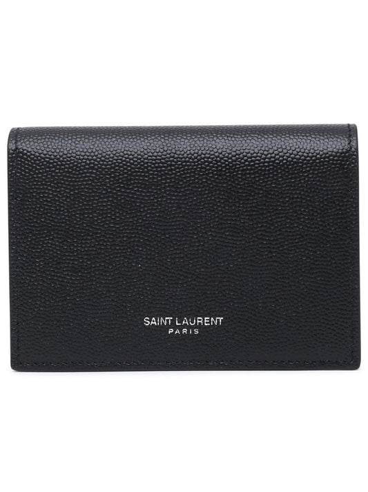 SAINT LAURENT Logo Print Bifold Cardholder