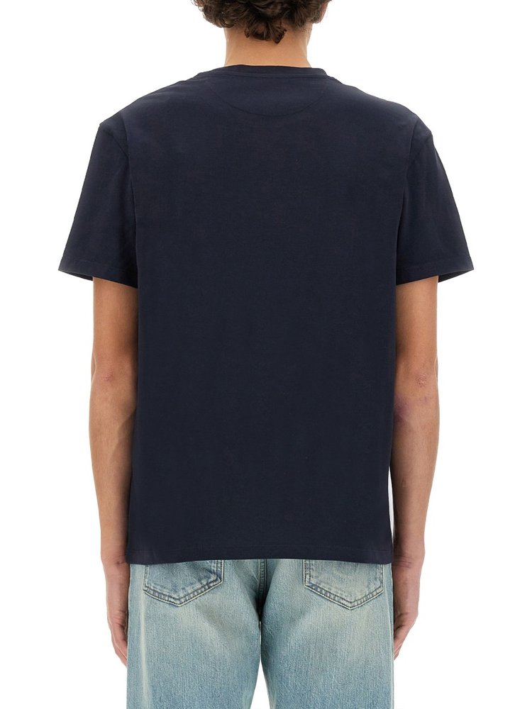 VALENTINO Logo Embroidered Crewneck T-Shirt