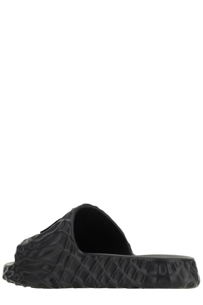 GUCCI Logo Patch Sandals