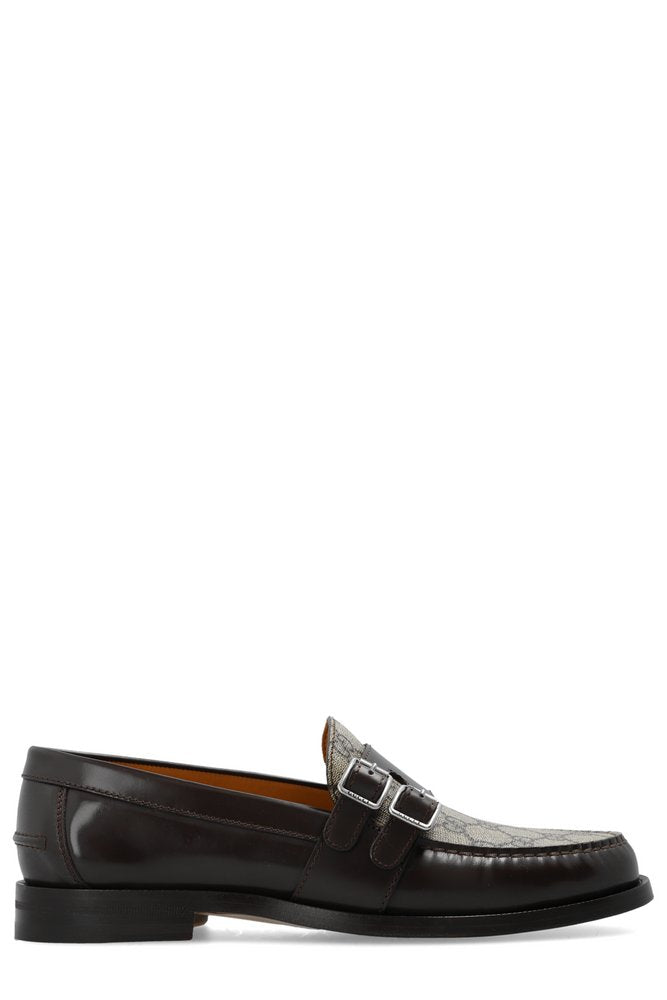Gucci Buckle Detailed Loafers