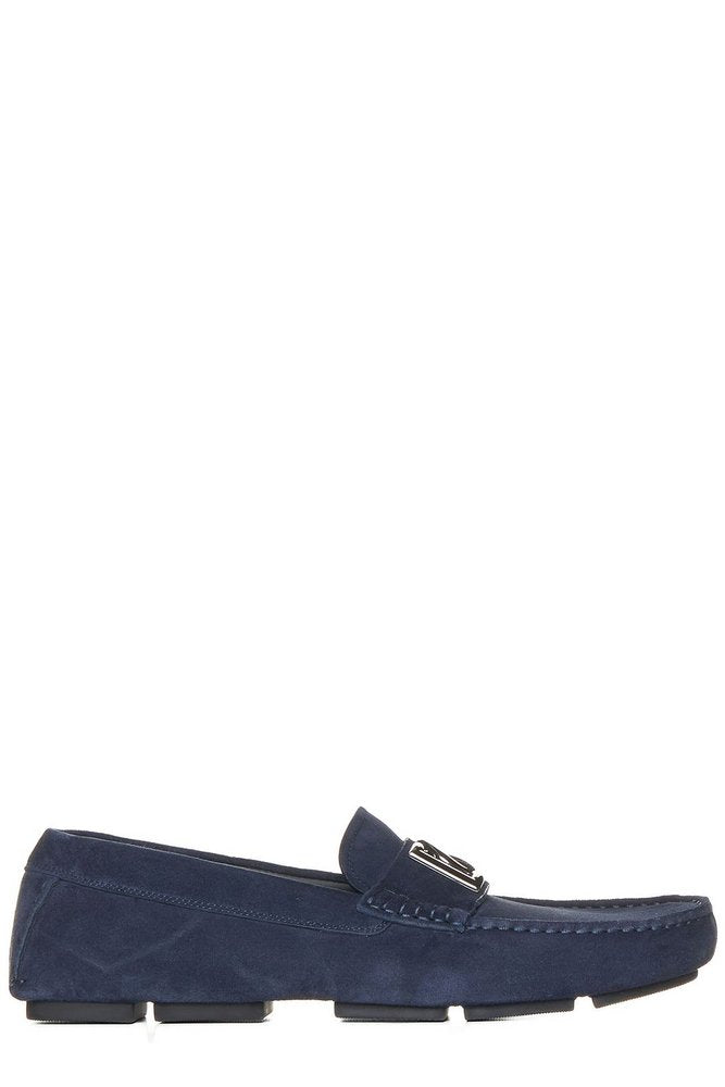 Dolce & Gabbana DG Logo Plaque Loafers