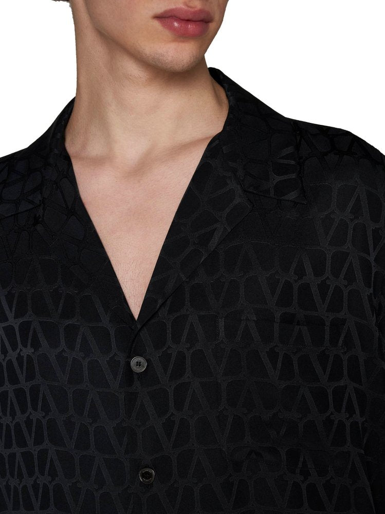VALENTINO Toile Iconographe Short-Sleeved Shirt