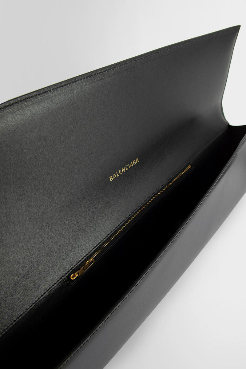 BALENCIAGA WOMAN BLACK CLUTCHES & POUCHES