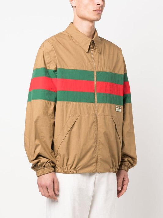 GUCCI JACKET WEB STRIPED