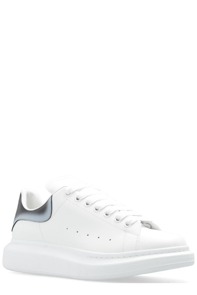 ALEXANDER MCQUEEN Round Toe Lace-Up Sneakers