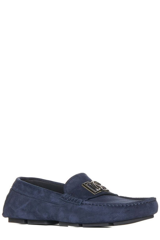 Dolce & Gabbana DG Logo Plaque Loafers