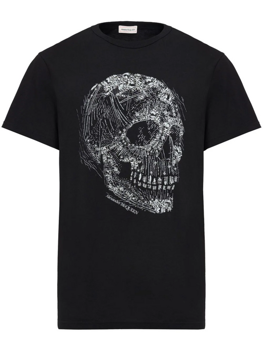 ALEXANDER MCQUEEN Skull Crewneck T-Shirt