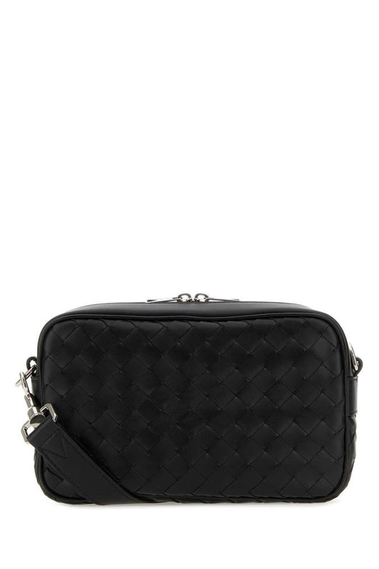 BOTTEGA VENETA Intreccio Zip Around Messenger Bag