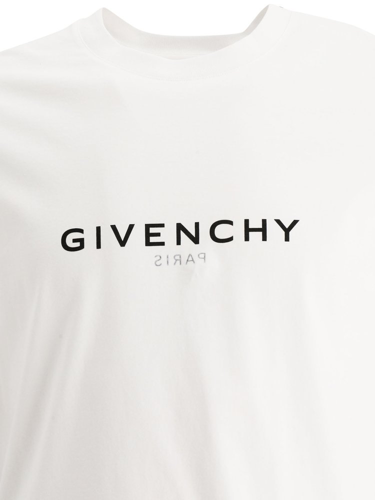 GIVENCHY Logo Printed Crewneck T-Shirt