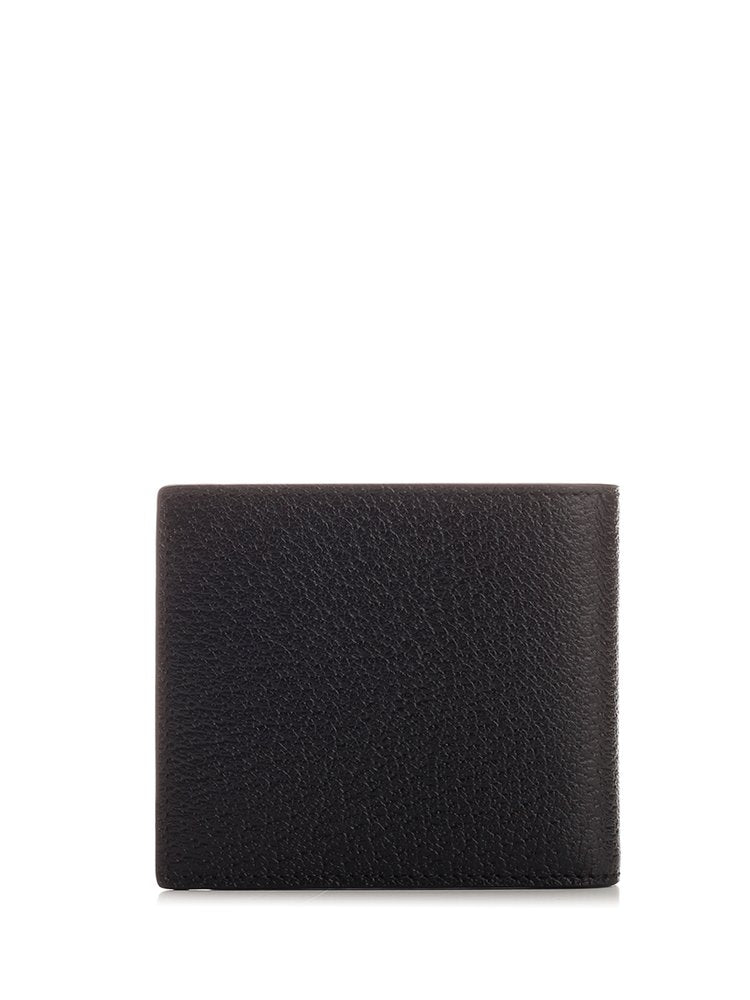 GUCCI Logo Plaque Bi-Fold Wallet