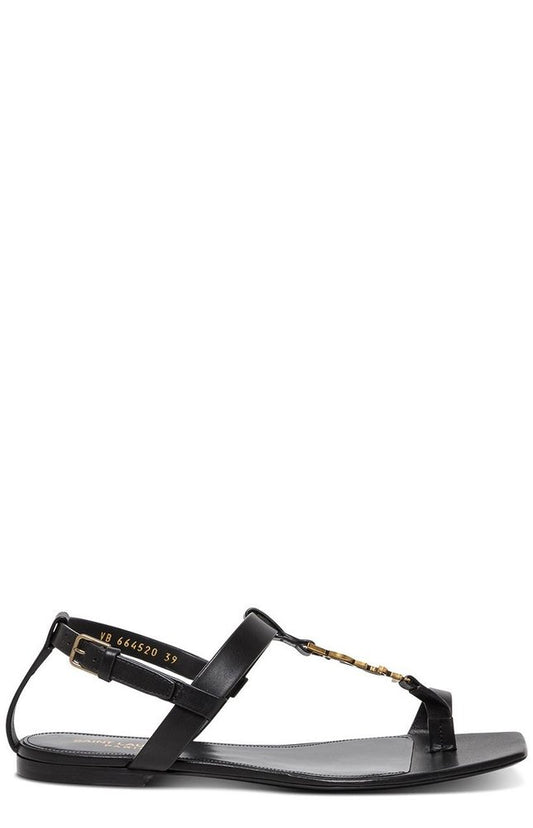 SAINT LAURENT Cassandra Thong Sandals