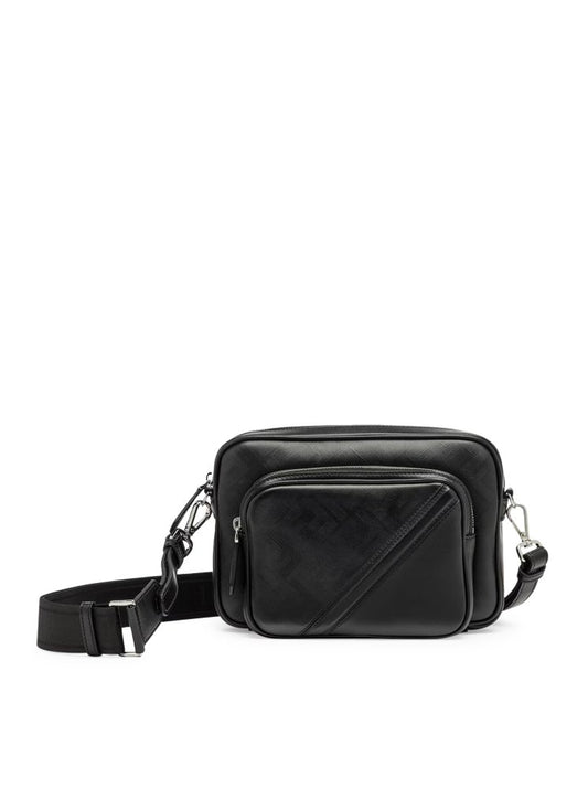 Fendi Shadow Diagonal Duo Camera Messenger Bag