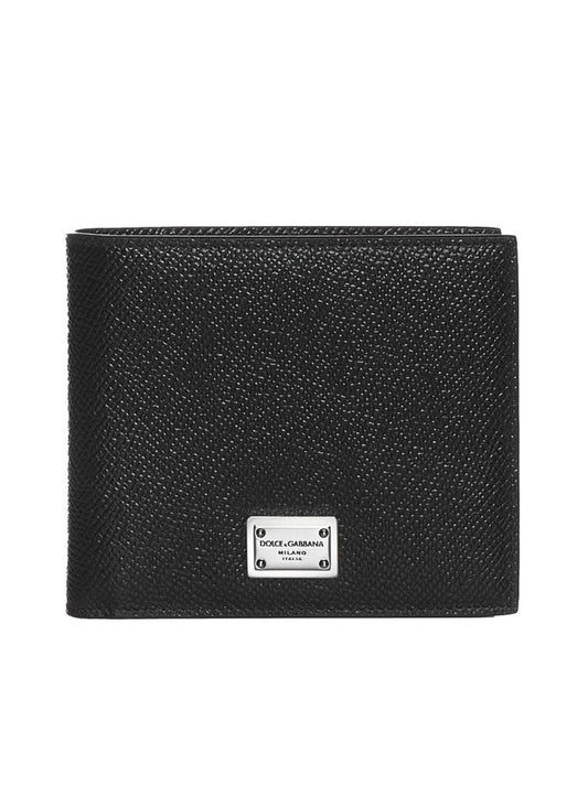 Dolce & Gabbana Logo Plaque Bi-Fold Wallet