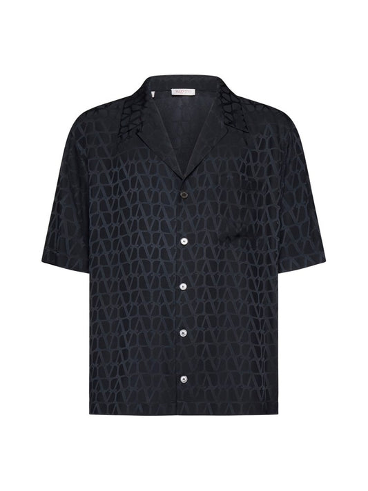 VALENTINO Toile Iconographe Short-Sleeved Shirt