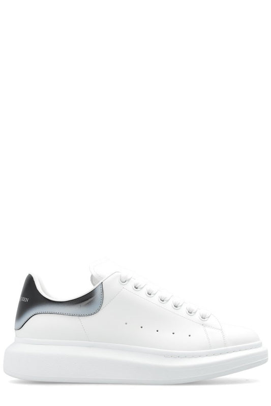 ALEXANDER MCQUEEN Round Toe Lace-Up Sneakers