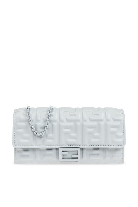 FENDI Baguette Chain-Linked Continental Wallet