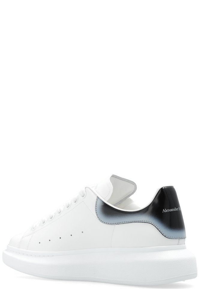 ALEXANDER MCQUEEN Round Toe Lace-Up Sneakers